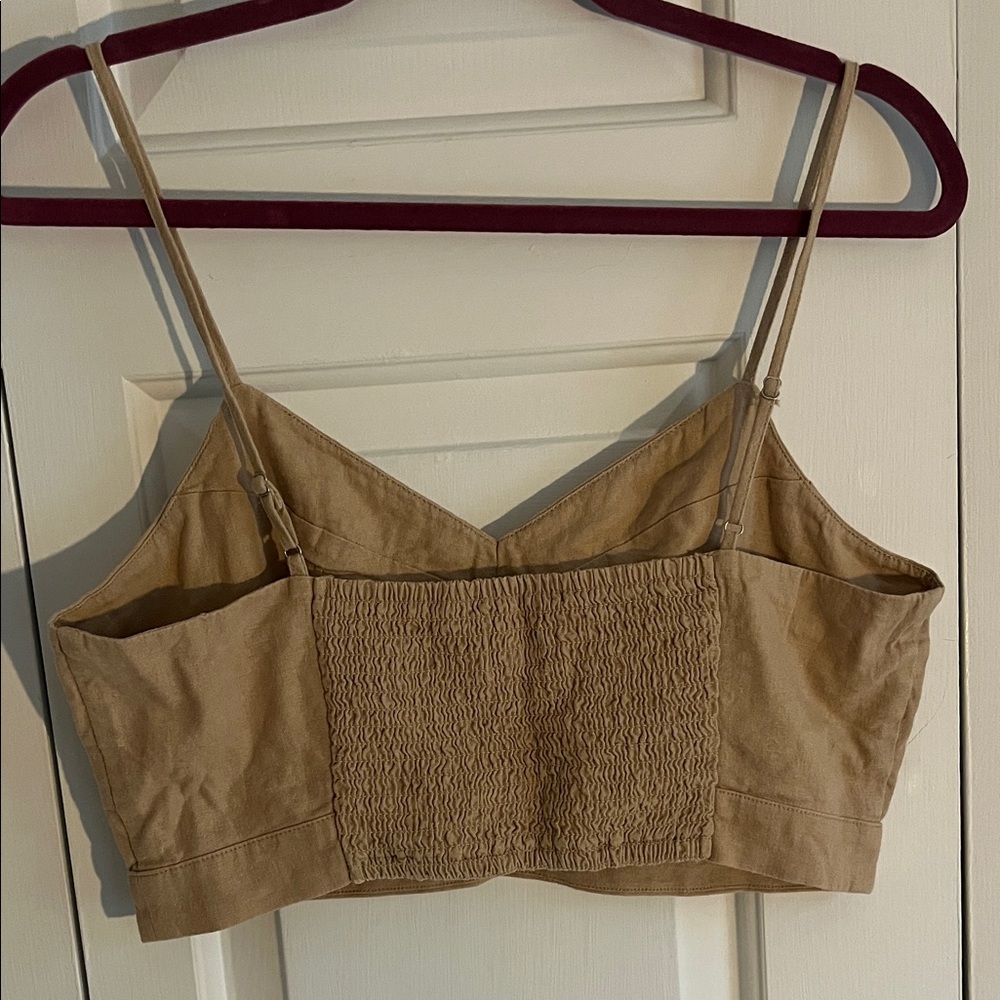 Universal thread linen Crop Top - Picture 5 of 8